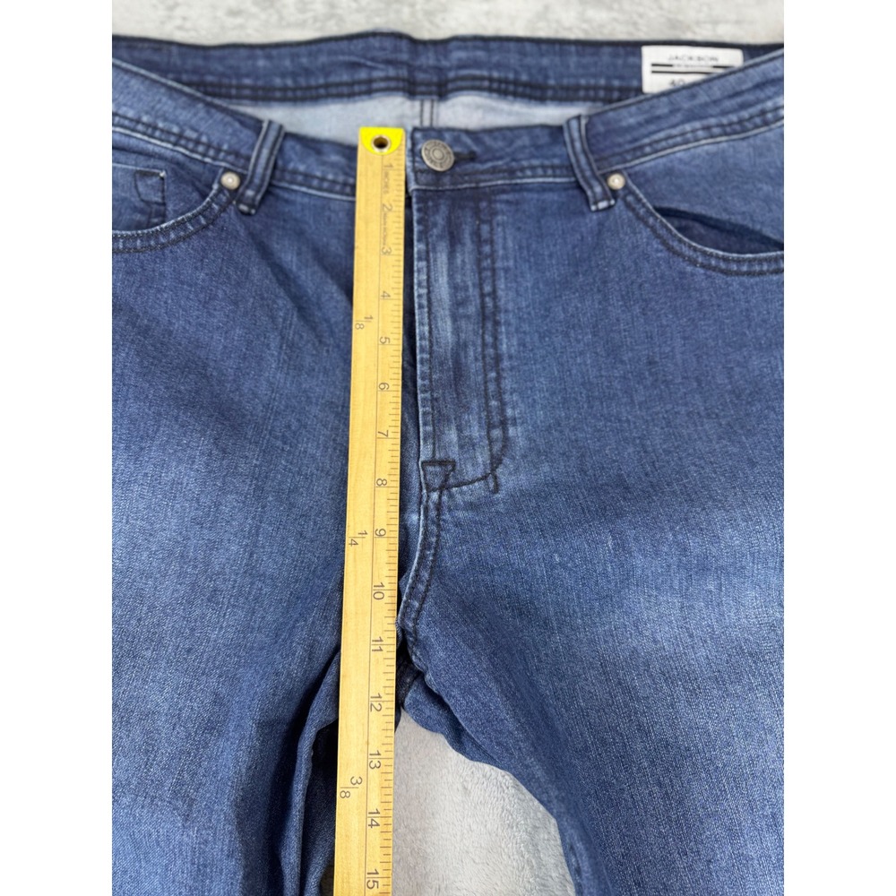 Buffalo‎ 40x30 Jackson Slim Straight Jeans Mens Blue Excellent Stretch Denim - Picture 4 of 8